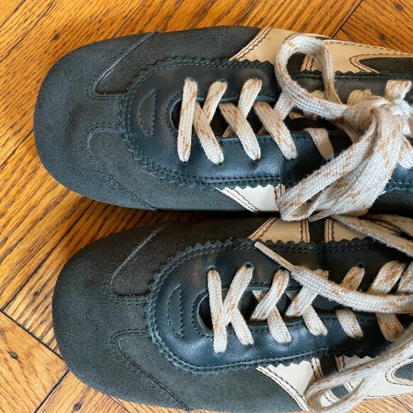 Dries Van Notes Sneakers in Bottle Green, Size 42 - Picture 6 of 8